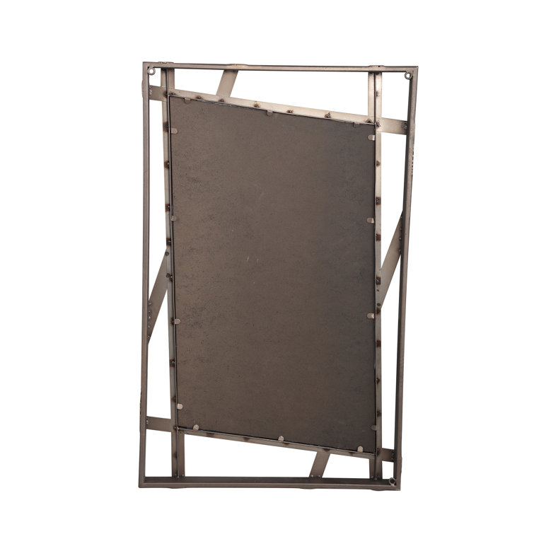Fairmont Park Jamaica Rectangle Metal Wall Mirror Wayfair.co.uk